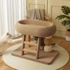 Кошачье дерево с лежанкой Устойчивая мебель Мягкая для домашних кошек