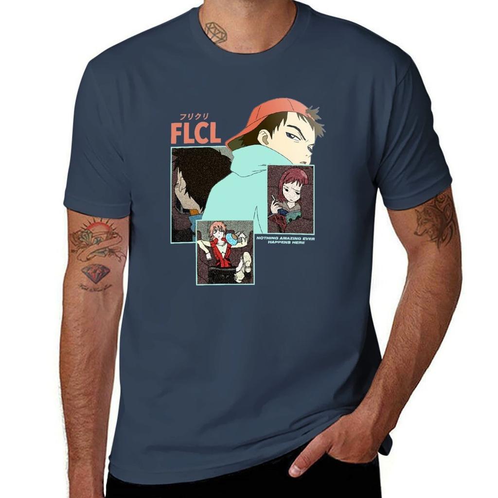 Flcl Dead End V1 Tshirt Casual Trendy Short Sleeve Tshirt
