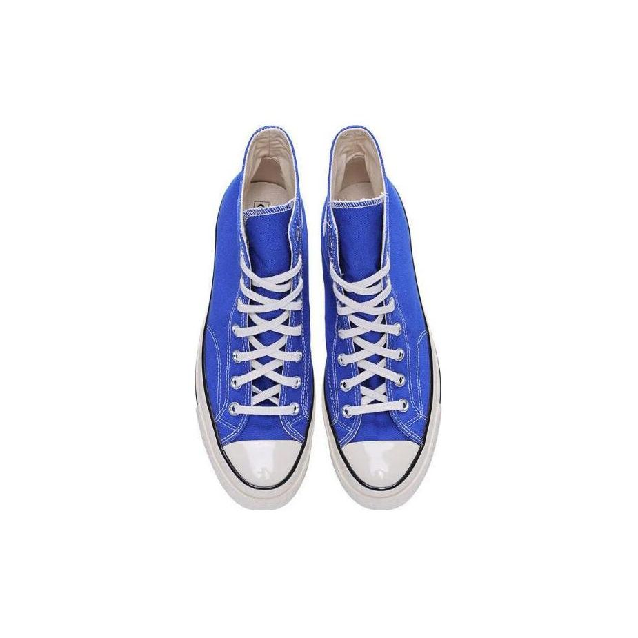 Converse Chuck 70 Vintage Canvas High Nice Blue Unisex Sneakers Black Egret A06529C