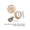 Pitcher Pump Repair Kit Valve Weight Replacements Leather Lower for Spout Hand Press
