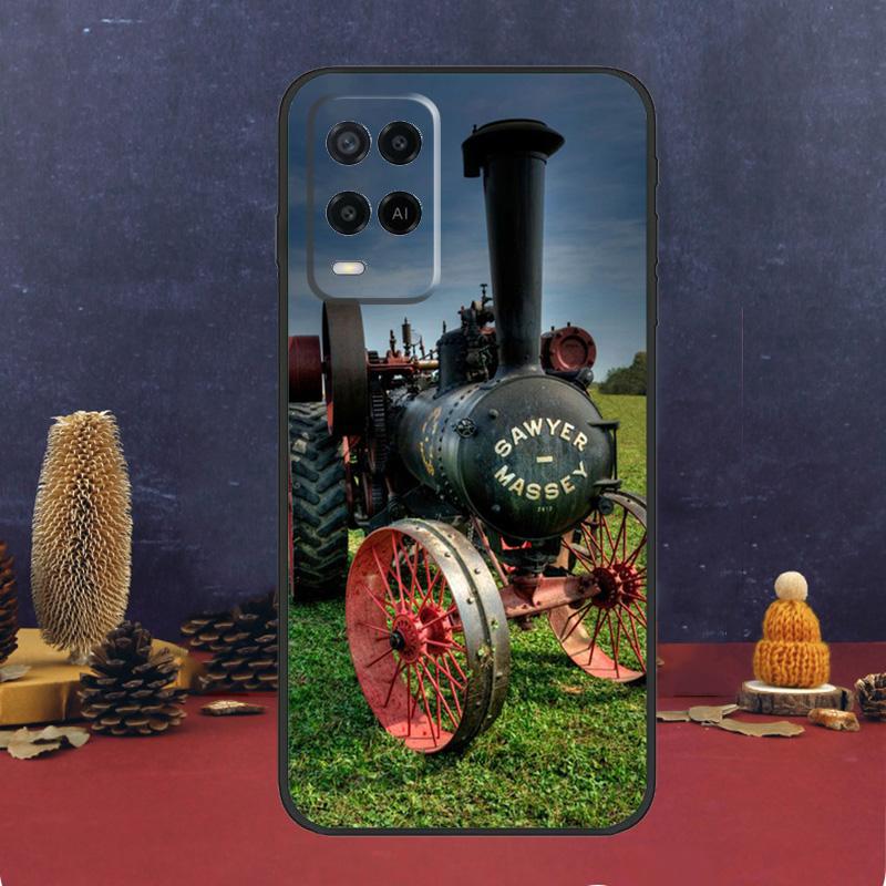 Фермерский трактор Чехол для Oppo A5 Pro A6 A15 A18 A38 A58 A78 A98 A54 A74 A94 A17 A57 A80 A60 A40 A16 A76 A96