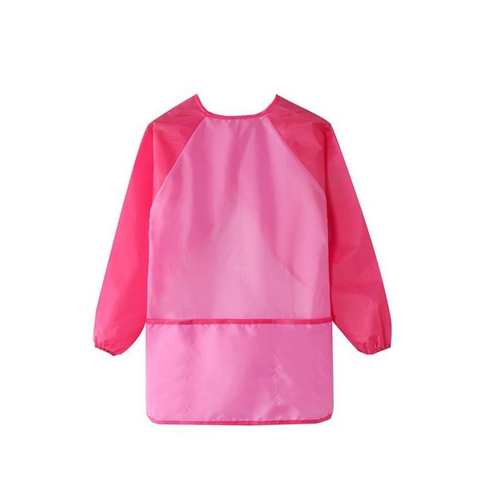 With 3 Pockets DIY Painting Aprons Nylon Kids Waterproof Apron Kids Painting Apron Craft Activity