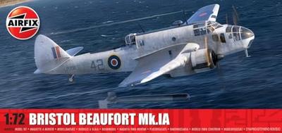 Airfix 1/72 Bristol Beaufort Mk.1A Пластиковая Модель X-4021A (Самолет)