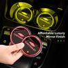 wzpc7 Car Coasters USB Charging Anti-slip Cup Pad Seven-color LED Auto Interior Ambient Light For Chevrolet Spark Captiva Cruze SS Z71