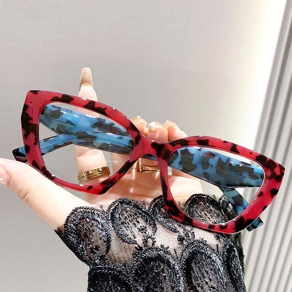 Hip-hop Color Frame Reading Glasses Elastic Unisex Presbyopic Glasses Watch Movie