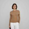 Detail Exquisite Semi-turtleneck Slim-fit Bottoming Shirt Full Wool Soft Waxy Temperament Wool Sweater