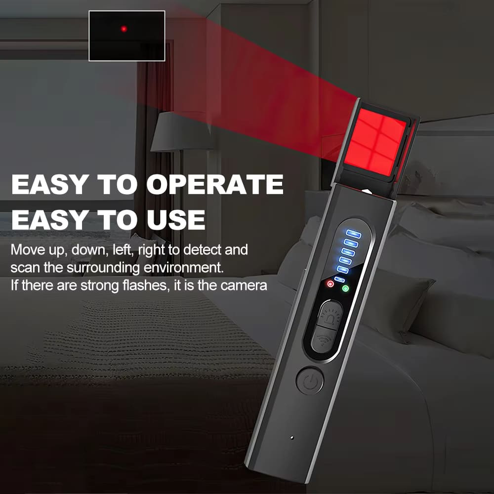 Беспроводной детектор радиочастотных сигналов, детектор скрытых камер, магнитный GPS-локатор, сканер-трекер, устройство обнаружения скрытых камер