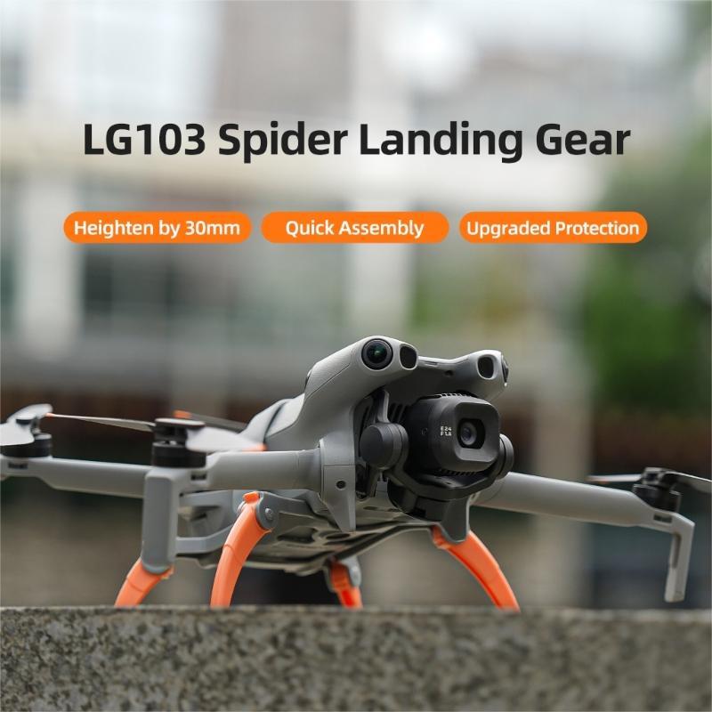 Foldable Landing Gear Drones Leg Extenders for Mini 5Pro Drones Elevations Height Increase and Stability Protections
