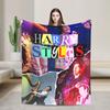 Пледы Singer H-Harrys S-Styles из фланели, мягкие, теплые, для спальни, путешествий, забавные покрывала, чехлы для дивана-кровати