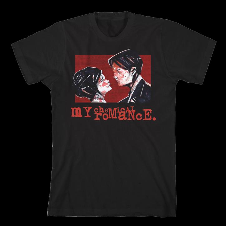 Demolition Lover Mask My Chemical RoUnisexce Band TShirt Cotton Graphic Tee Unisex Women Summer Streetwear