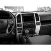 Silver Front Central Control Panel Decor Cover Trim For Ford F-150 F150 2015-20