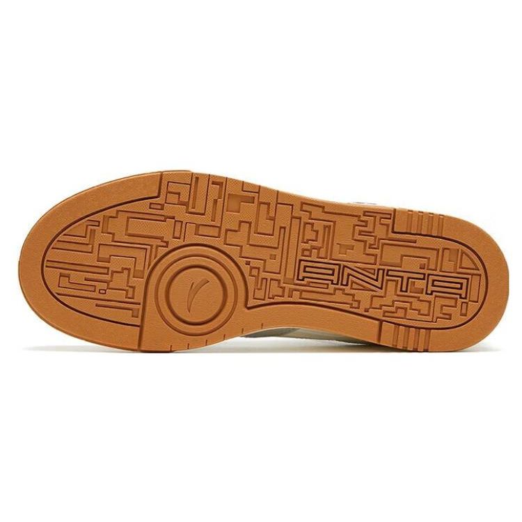 Anta Кроссовки для скейтбординга Street Play Non-Slip Durable Low-Top для мужчин, белые, серые, красные 912318016-3