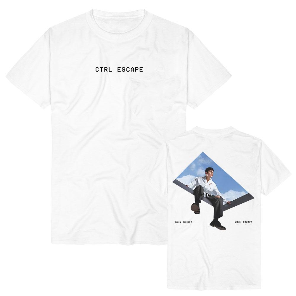 Ctrl Escape Tee John Summit Singer Design Tshirt Unisex Streetwear Cotton Short Sleeve Soft Male Tshirts Graphic Print Merch
