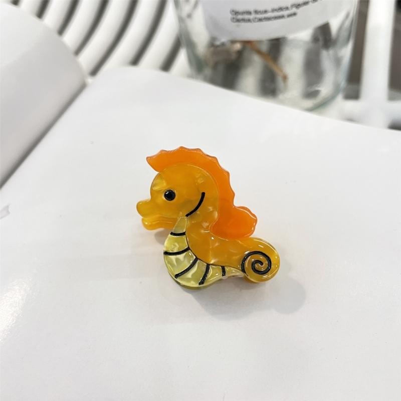 Мини-заколка для волос в виде кита, заколка для волос в виде морской жизни, заколка-держатель для волос, украшение для волос.