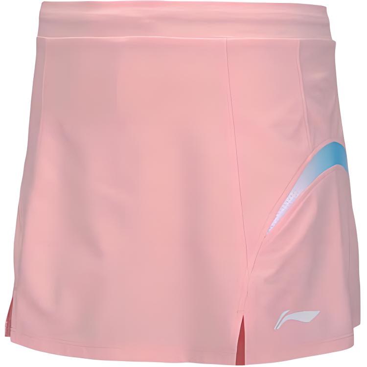 Li-Ning Серия команд провинции Повседневные минималистичные однотонные спортивные шорты Женские шорты Светло-розовые ASKU118-4