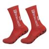 Solid Color Non-Slip Football Socks - Unisex, Shock-Absorbing, Mid-Calf, Breathable, Wear-Resistant Sports Socks with Towel Bottom Grip.