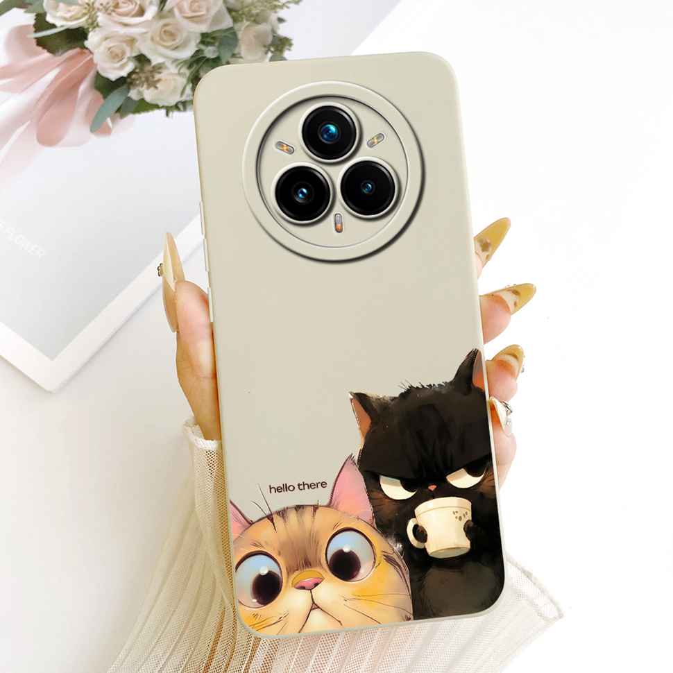 Чехол для телефона Realme 14 Pro Plus 5G Realme14Pro+ 5G Роскошный Кот Бабочка Мягкий Силикон Для Realme 14 ProPlus 2025 RMX5051 Coque