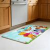 Cartoon Cute P-PoohS-B-BearS Floor Mat Footpad Mats Style Soft Bedroom Floor House Laundry Room Mat Anti-skid Household Carpets