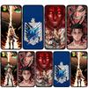 Чехол для iPhone 16 15 Xiaomi Redmi Note 14 13 12 11 Pro Max X 8 9 16e Samsung Galaxy S25 S24 S23 Moto A4 OPPO Huawei Аниме Атака титанов Чехол для телефона