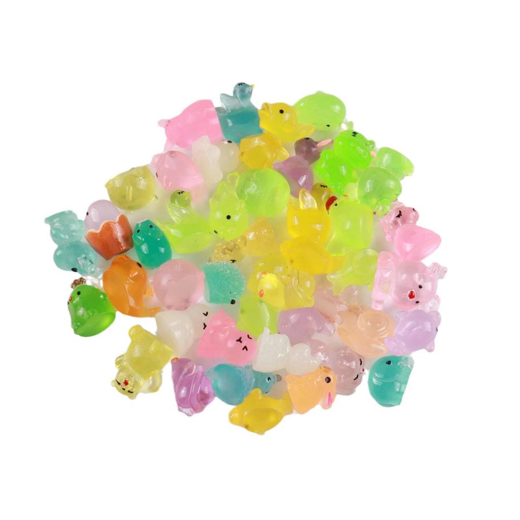 Luminous Cartoon Animal Hair Clips: Rabbit, Duck, Panda, Strawberry, Bear, Turtle