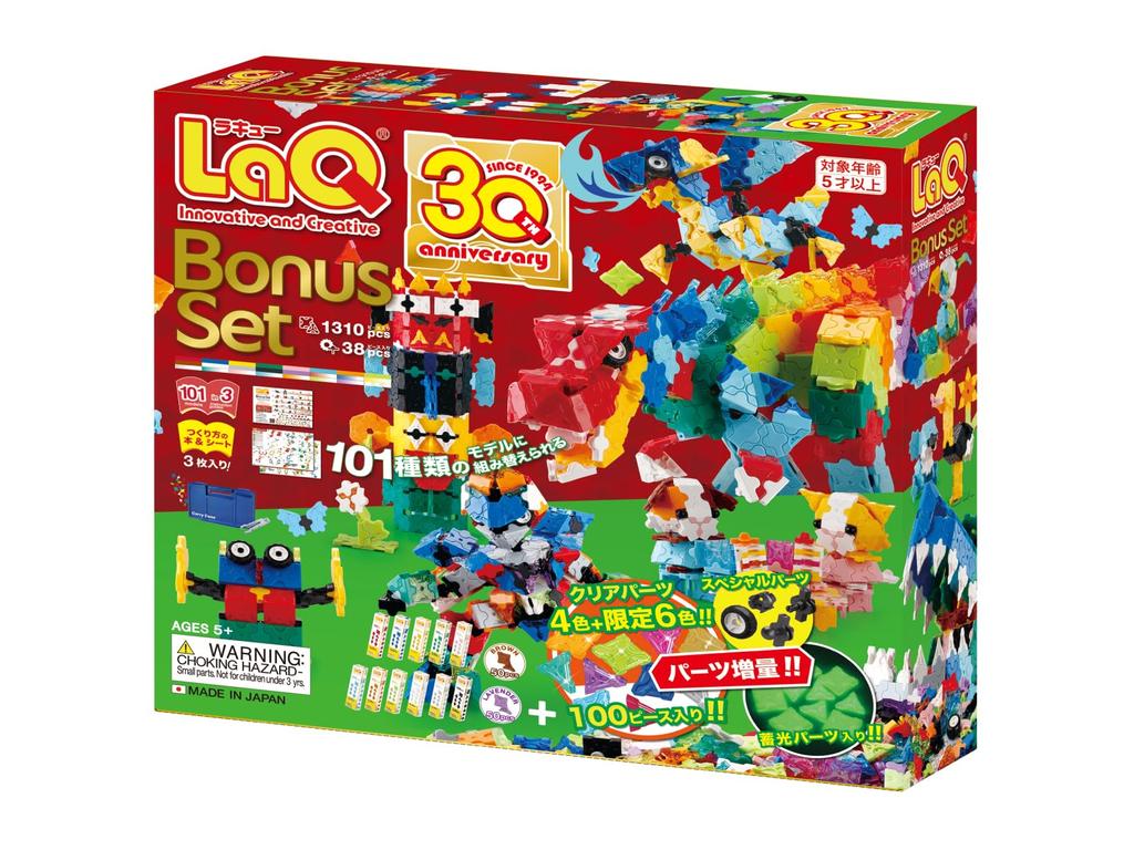 Развивающая игрушка Yoshiritsu LaQ Bonus Set L008855 2024 г.(1310 шт+SP38 шт)