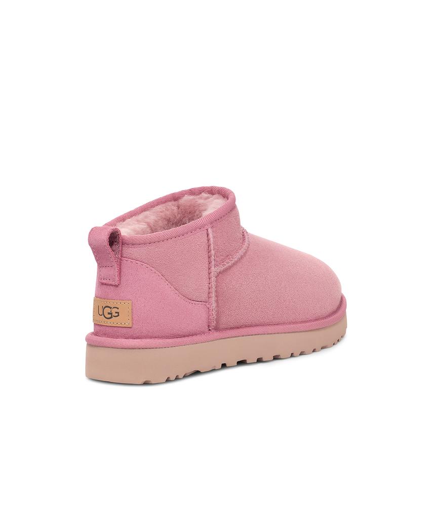 Ugg [Women] Suede Leather Mini Boots (Classic Ultra Mini) - Dusty Orchid / 1116109Dyr