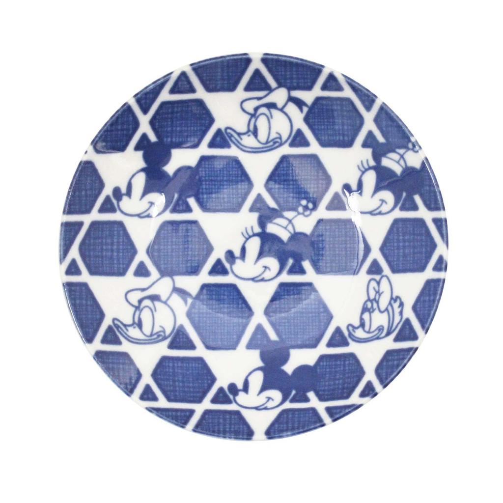 Дисней Микки Маус Друзья Набор Посуды Пара 2 Карри Паста 4 13см Посудомоечная машина и Микроволновая печь Японский Разное Сделано в & Набор, Тарелки, Набор на 2 персоны,