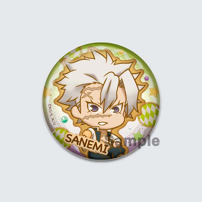 32/44/58mm Kamado Tanjirou Hashibira Inosuke Pin Kochou Shinobu Kamado Nezuko Tsuyuri Kanao Agatsuma Zenitsu Anime Brooche Handmade Demon Slayer Badge