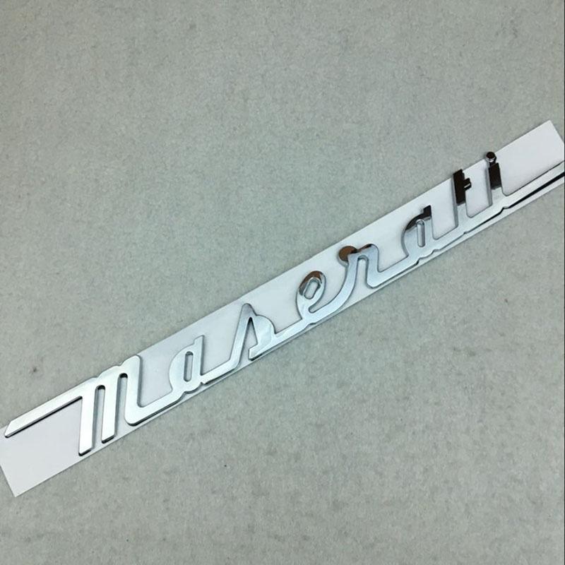 Timeless Design Maserati President Ghibli Q4 Gts Rear Tail Box Sticker With Dynamic Appearance