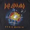 1983 Def Leppard Pyromania Европейский тур Черная унисекс футболка S-234XL A317 Унисекс футболка Графическая футболка