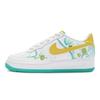 Кроссовки Air Force 1 Low Skateboard Shoes GS Желто-Зелено-Белые DH2920-111(Команда80-)