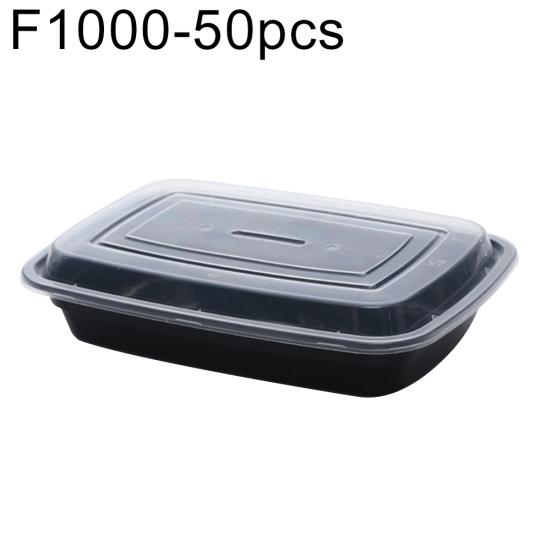 50 шт. одноразовые круглые/прямоугольные/квадратные миски для салата и пикника, кухонный контейнер