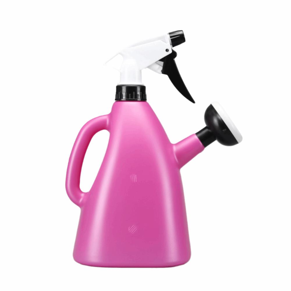 1L Capacity Watering Can Adjustable Pressure Flower Sprayer Pressure Spray Water Kettle Home Use