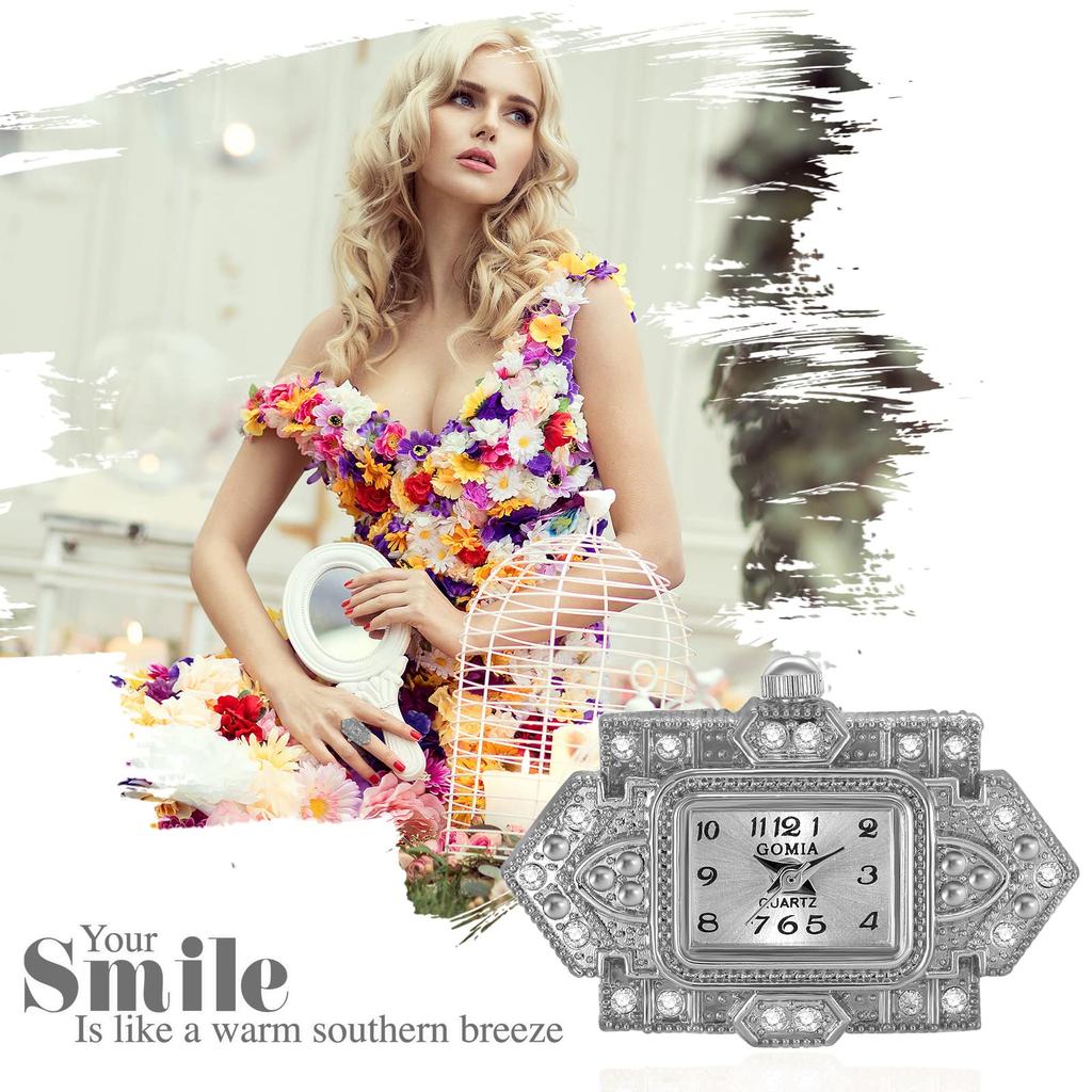 Кольцо-часы бесплатно 3ATM квадратное кольцо кольцо цифровой модный аксессуар женский, размер, водонепроницаемый, часы, часы, аналоговый, милый, серебристый, белый, женский