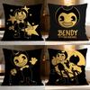 Горячая наволочка для подушки Bendy and the Ink Machineer, мягкая, моющаяся, для дивана, кровати, путешествий, офиса
