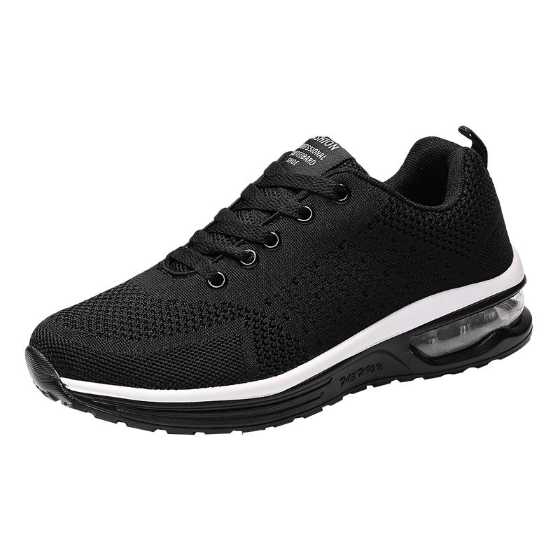 Men'S And Women'S Light Casual Sneakers Breathable Mesh Surface Classic Fashion Lace-Up Walking And Running Shoes Sneakers
