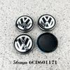 VW 4pcs 56MM 60MM 65MM Car Wheel Center for Volkswagen VW GTI ABT Golf 5 6 Polo Passat Tiguan CC Bettle Touran Scirocco Sharan SR32 zs5