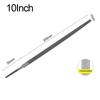 Steel Steel Files 6/8/10/12/14 Inch Hand File Durable Square Saw File  Leather