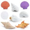 Simulation Ocean Shell Model Toy 8Pcs Salmon Nautilus Moth Scallop Bone Conch Static Ornament