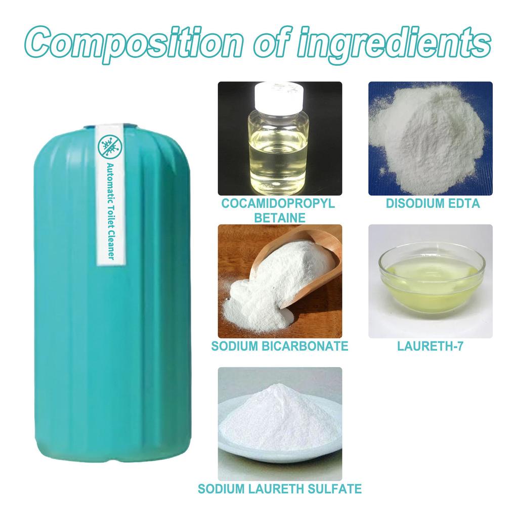 Automatic Toilet Bowl Cleaner Long Lasting Bottled Toilet Cleaning Tablets Clean And Prevent Stain Build-up 120ml KTY