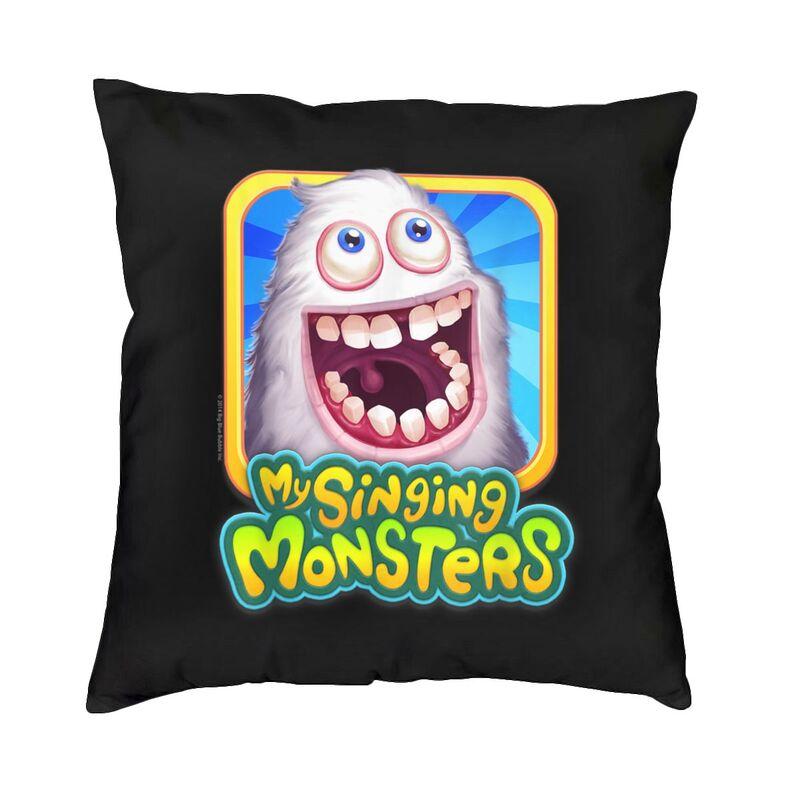 My Singing Monsters Музыкальная игра Аниме Мультфильм Квадратная Наволочка Декоративная Наволочка Подушка-плед для Гостиной Печать