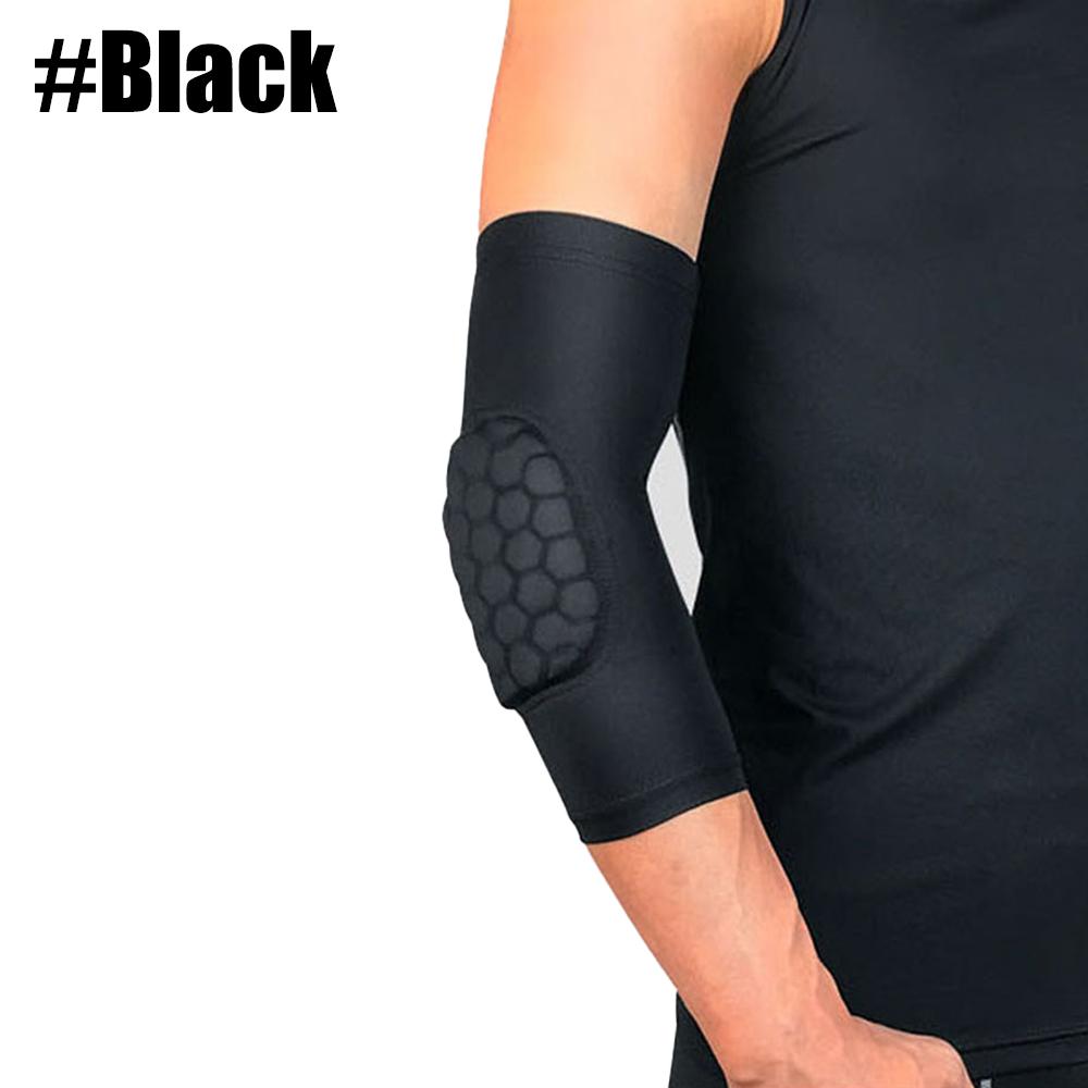 1 шт. наколенники и налокотники для детей, молодежные сотовые компрессионные рукава, накладки, защитные приспособления, спортивная защитная экипировка для баскетбола, футбола