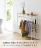Yamazaki Jitsugyo Pet Coat Hanger Rack White Approx. W50 X D21 X H60cm Tower Pet Supplies Pet Clothes Storage Rack 2119