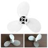 1pc #7 1/4 5-A Outboard Motor Propeller Aluminum Alloy 3 Blades Marine Propeller For Yamah 2 Horsepower For 3.5 For HP