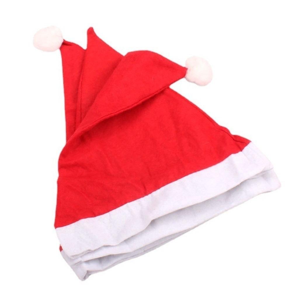 20pcs Non-Woven Fabric Christmas Hat Photo Prop Holiday Costume Hat New Year Celebration