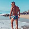 Men's Fashion Pride Day Swimming Briefs Low Waist Plus Size Summer Beach Wear