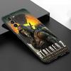 Чехол для телефона Game Stalker Clear Sky Black из силикона для Samsung Galaxy S23 S21 S20 FE S24 S22 Ultra S10E S10 S9 S8 Plus