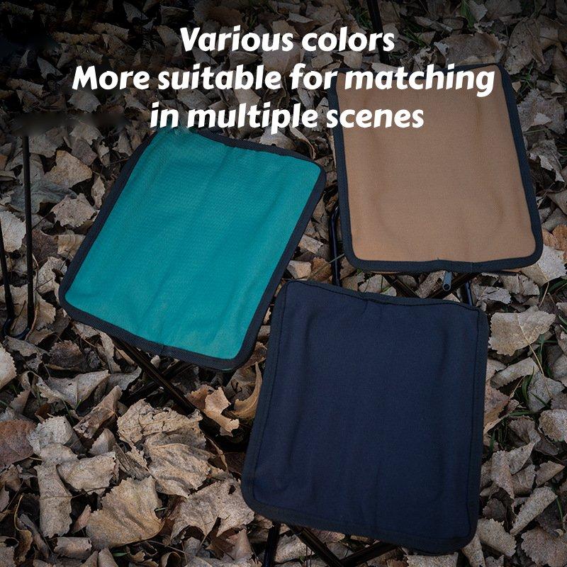 Outdoor Folding Portable Chair Picnic Camping Fishing Chair Easy To Carry Easy To Use High Load Bearing Lightweight Footrest