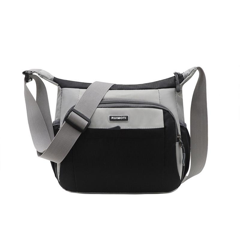 Nylon Crossbody Shoulder Bag For Men With Wearresistant Design For Leisure Use