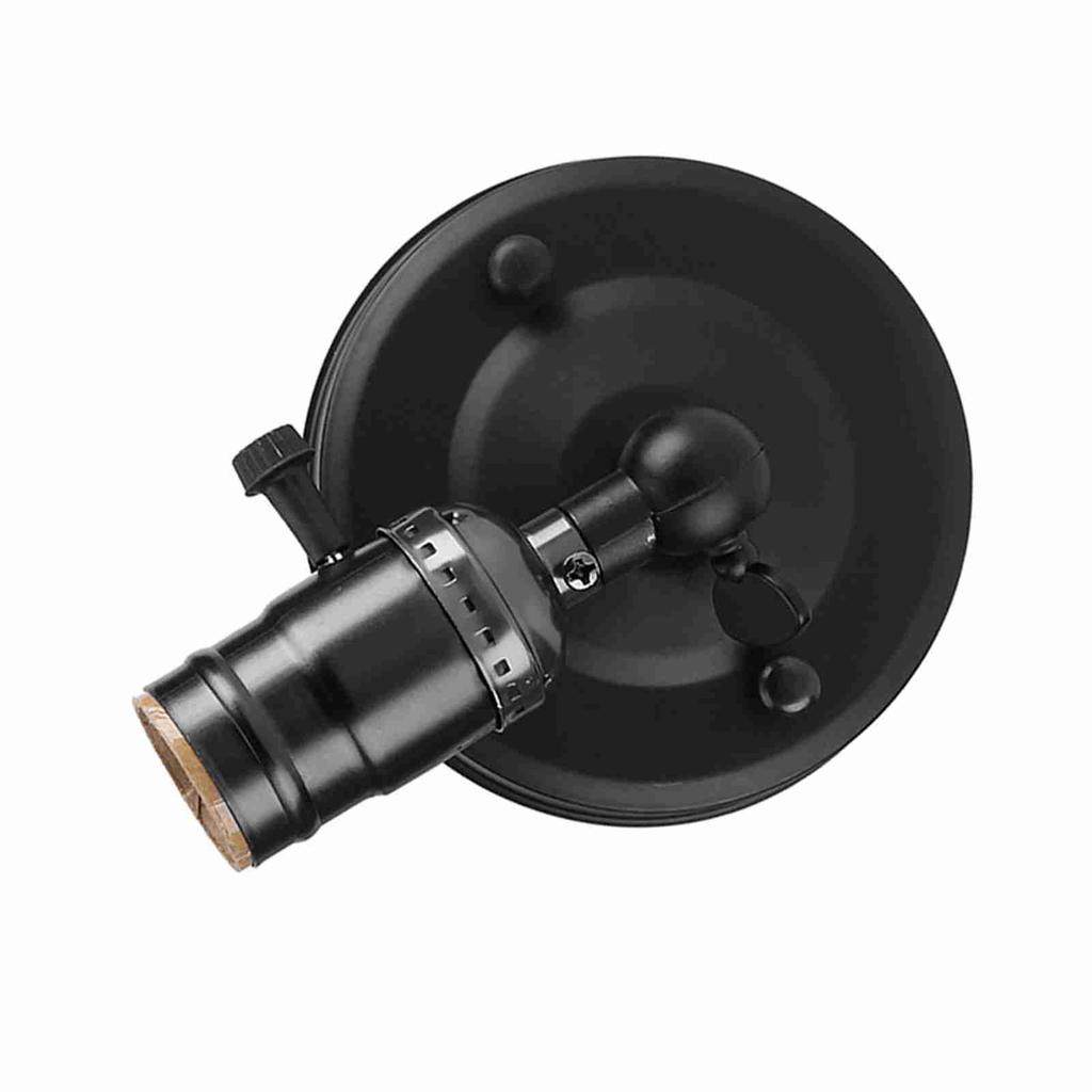 Винтажный настенный светильник E27 с выключателем для домашнего использования и украшения 220 В